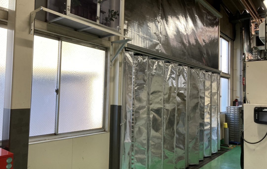 施工後：遮熱シート